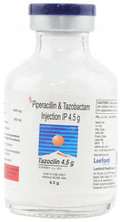 Tazoclin 4.5 GM Injection 20 ML Tazoclin 4.5 GM Injection 20 ML